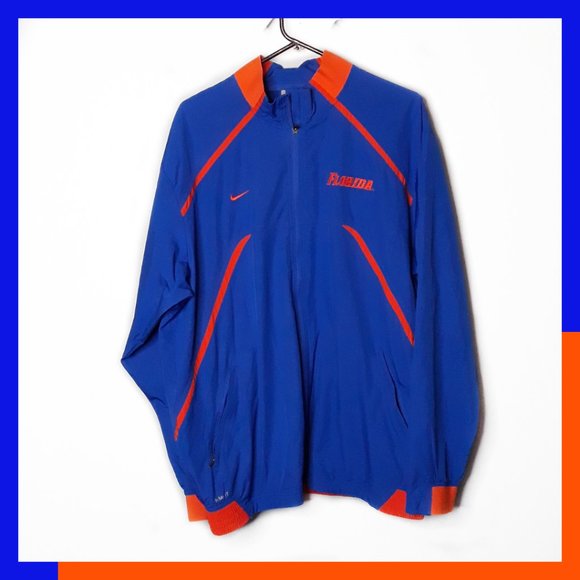 Nike Other - 🐊 NIKE FLORIDA GATOR • Large Warm Up track jacket Therma-Fit exercise men's